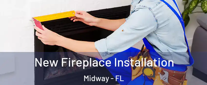  New Fireplace Installation Midway - FL
